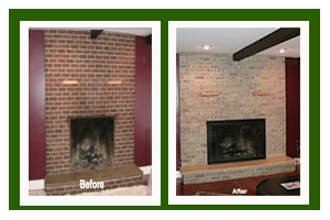 Fireplace Design Colorado Brick Staining